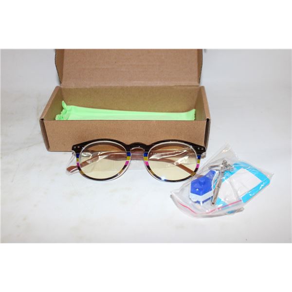 NEW PINK POMIDEA BLUE LIGHT GLASSES