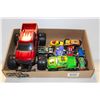 Image 1 : FLAT OF HOT WHEEELS MONSTER TRUCKS + OTHER TRUCKS