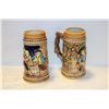 Image 1 : PAIR OF STEINS