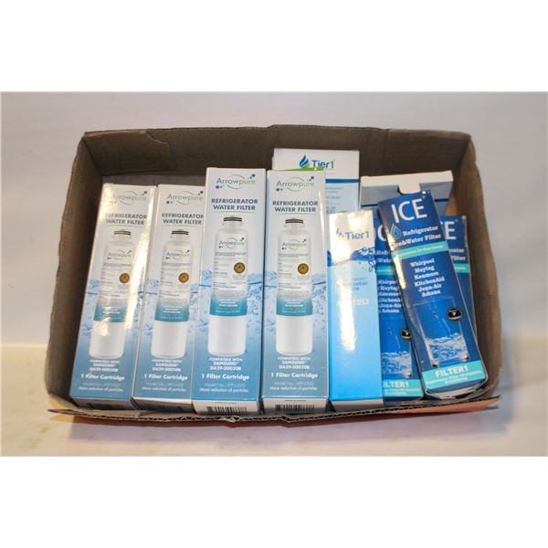 FLAT OF REFRIGERATOR WATER FILTERS