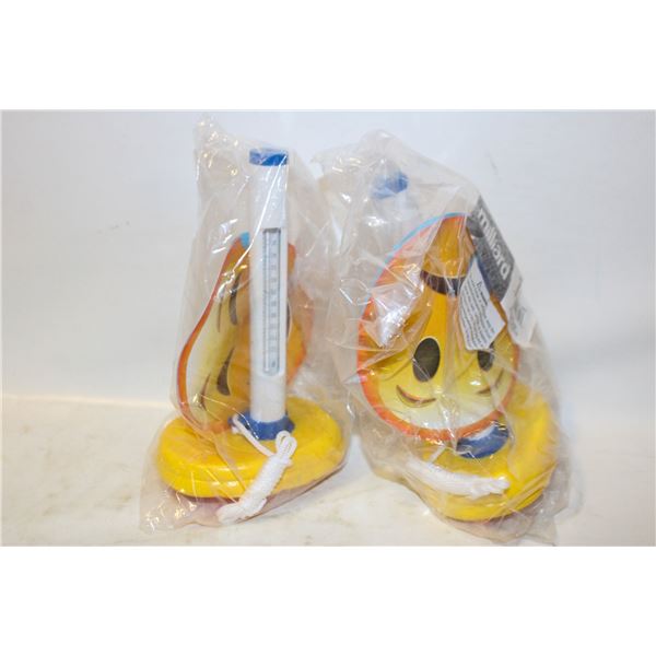 2 X FAT GUY IN SHORTS POOL OR HOTTUB FLOATING