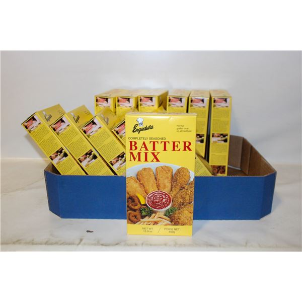 12 BOXES OF ENDGURA FISH+CHICKEN BATTER