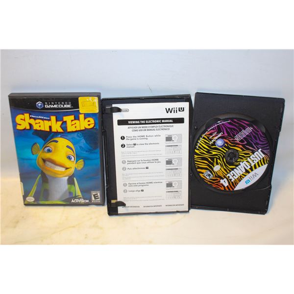 SHARK TALE GAMECUBE GAME + WII U