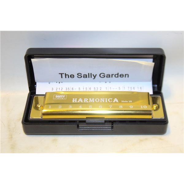 NEW SKETCHIA 10-HOLE CHROMATIC HARMONIC