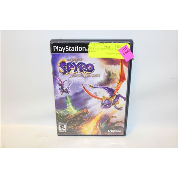 LEGEND OF SPYRO DAWN OF THE DRAGON