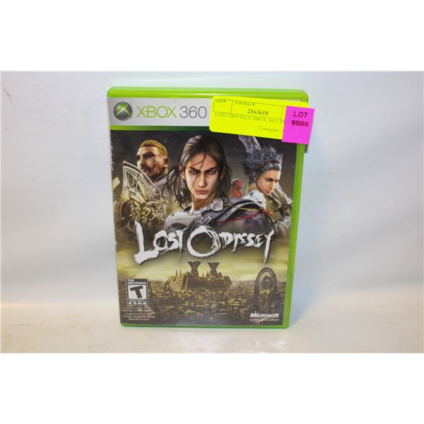 LOST ODYSSEY XBOX 360 CIB GAME