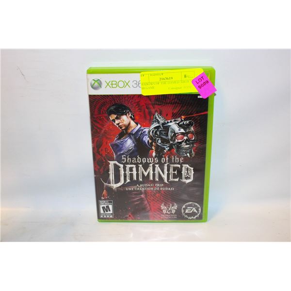 SHADOWS OF THE DAMED XBOX 360 CIB GAME