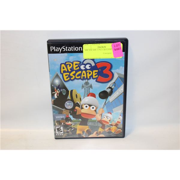 APE ESCAPE 3 PS2 CIB GAME