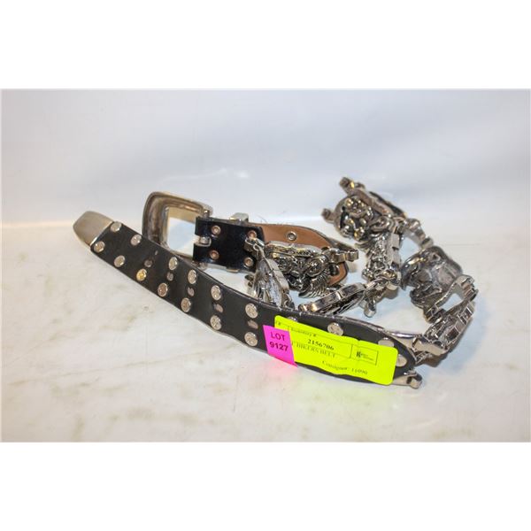 VINTAGE BIKERS BELT.