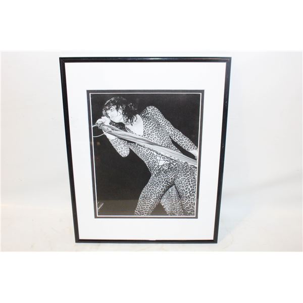 18X12 MICK JAGGER MATTED PICTURE