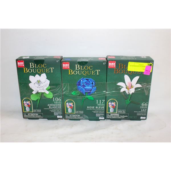 BLOCK BOUQUET FLOWERS