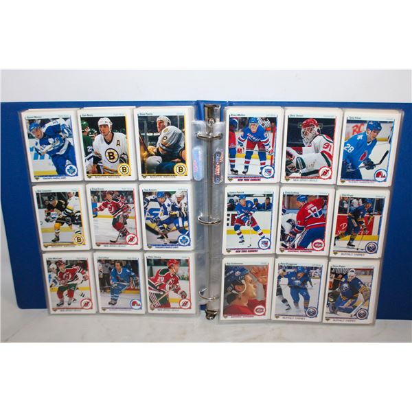BINDER ALL UPPER DECK HOCKEY NHL APPROX 306