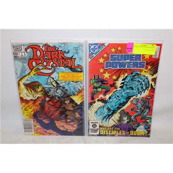 DARK CRYSTAL #1 & SUPER POWERS #1