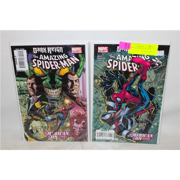 AMAZING SPIDERMAN #595 & 596