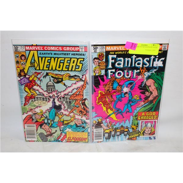AVENGERS #212 & FANTASTIC FOUR #225