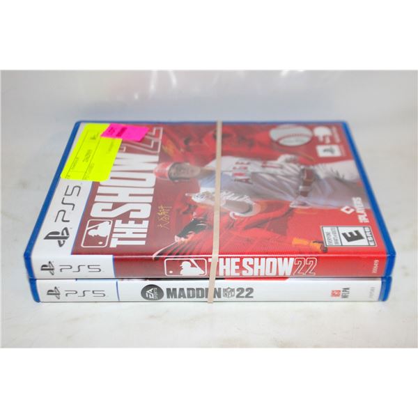 2 PS5 GAMES