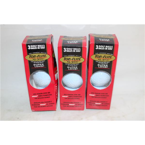 TOP FLITE GOLF BALLS ALL TOGETHER-ESTATE