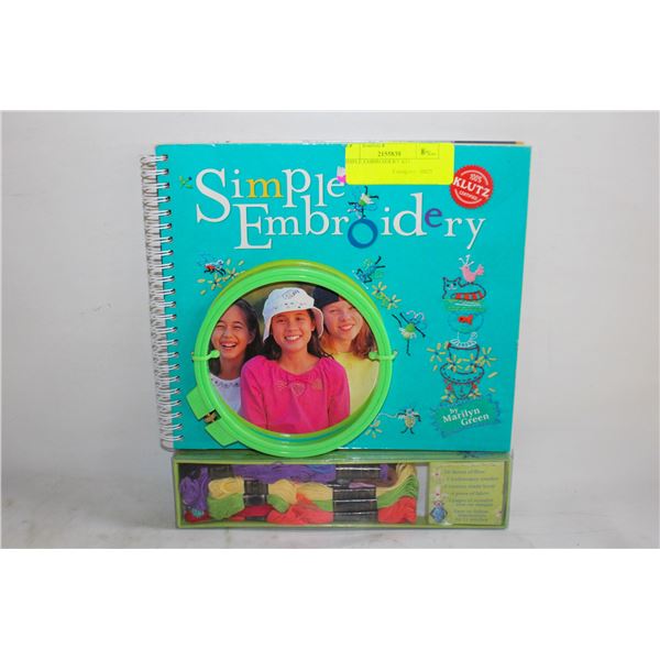 SIMPLE EMBROIDERY KIT