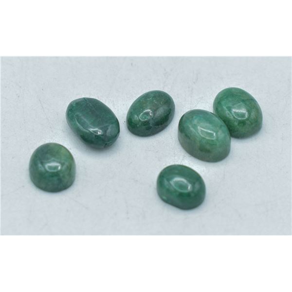 #33-NATURAL GREEN EMERALD GEMSTONES 60.45CT