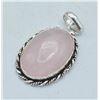 Image 3 : #227-NATURAL RAINBOW SOLAR QZ & ROSE QZ PENDANT