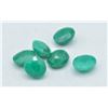 Image 1 : #02-NATURAL GREEN JADEITE GEMSTONES  49.00CT