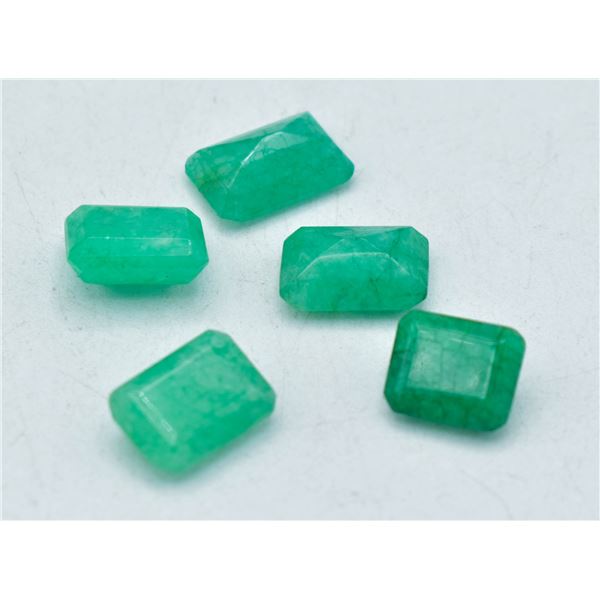 #08-NATURAL GREEN JADEITE GEMSTONES 66.20CT