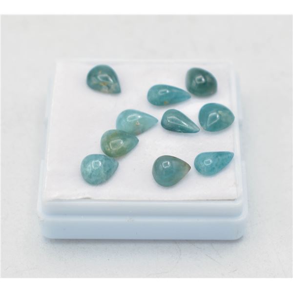 91-NATURAL GREEN GRANDIDIERITE GEMSTONES 13.10CT