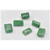 Image 1 : #26-NATURAL GREEN EMERALD GEMSTONES 42.45CT