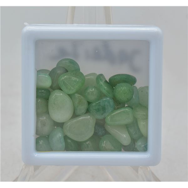 #66-NATURAL GREEN JADEITE ROUGHT 82.85 CT