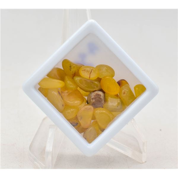 #77-NATURAL  YELLOW AGATE  ROUGHT 86.29 CT