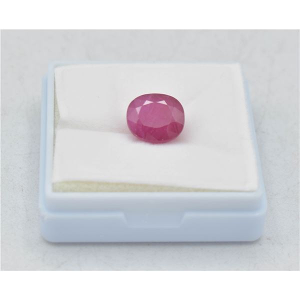 #127-NATURAL RED RUBY GEMSTONE 8.65 CT