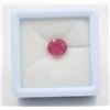 Image 1 : #126-NATURAL RED RUBY GEMSTONE 4.50CT