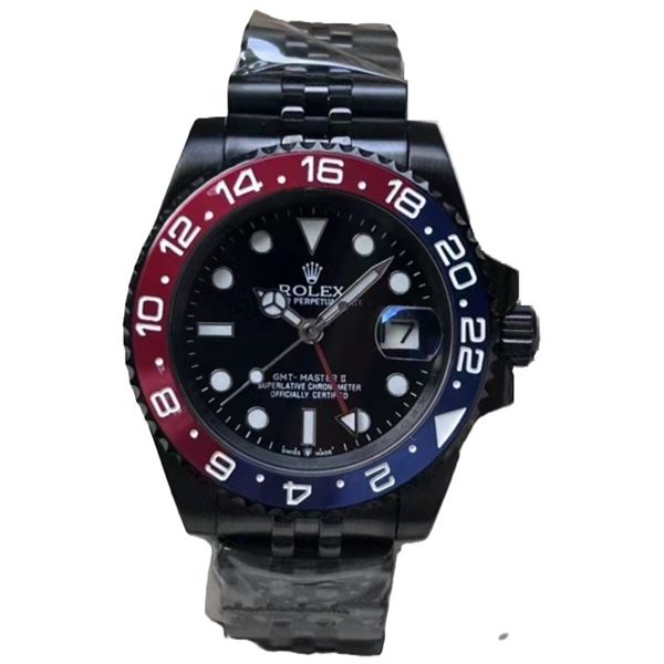 NEW REPLICA R0LEX "GMT MASTER II" QUARTZ WATCH