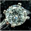 Image 2 : PLATINUM PT950 LAB DIAMOND (0.76CT) RING SIZE 5