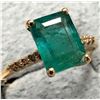 Image 1 : 10K(1.45G) EMERALD (1.07CT) DIAMOND (0.05CT)