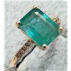Image 2 : 10K(1.45G) EMERALD (1.07CT) DIAMOND (0.05CT)
