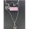 Image 2 : SILVER DIAMOND (0.005CT) NECKLACE 16-18"