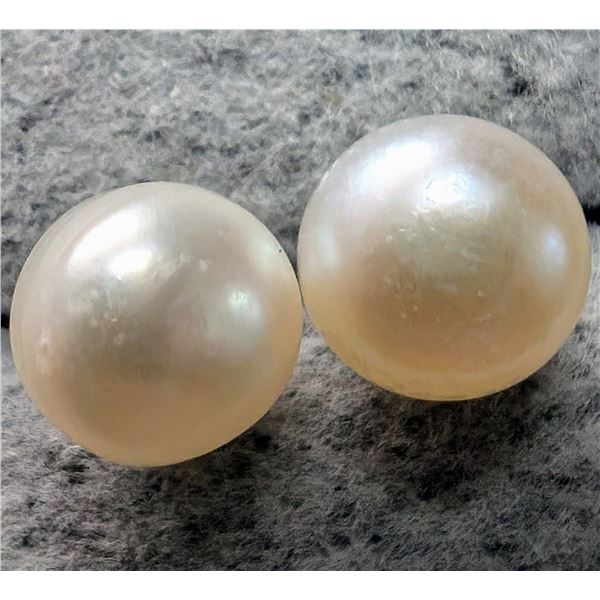 SILVER PEARL EARRINGS