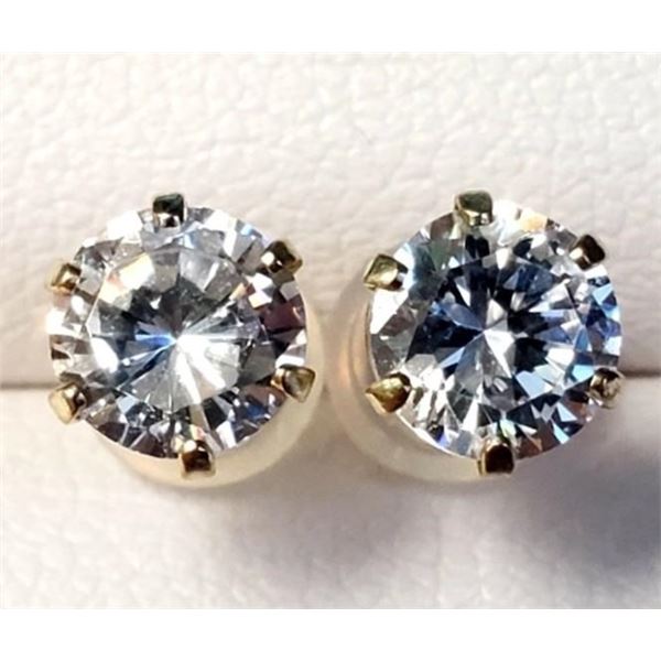 SILVER CZ EARRINGS