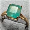 Image 1 : 10K(1.98G) COLOMBIA EMERALD (2CT) RING SIZE 7