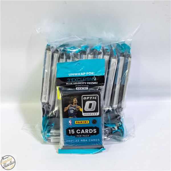 POLICE SEIZURE - 15 SEALED CARD PACKS 2021 DONRUSS