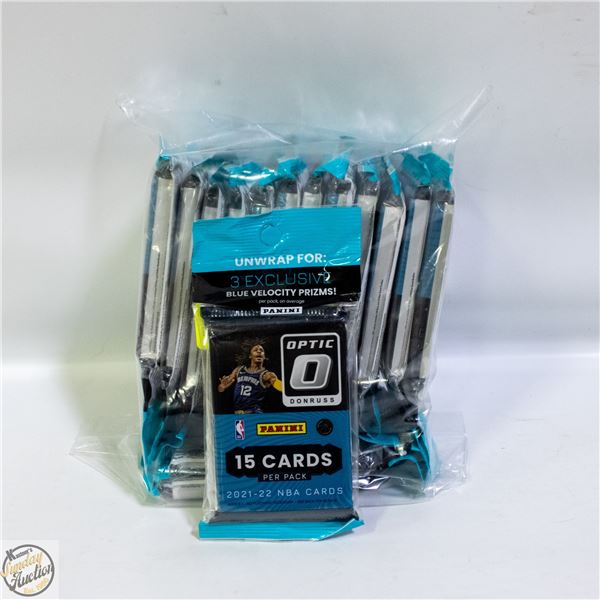 POLICE SEIZURE - 15 SEALED CARD PACKS 2021 DONRUSS