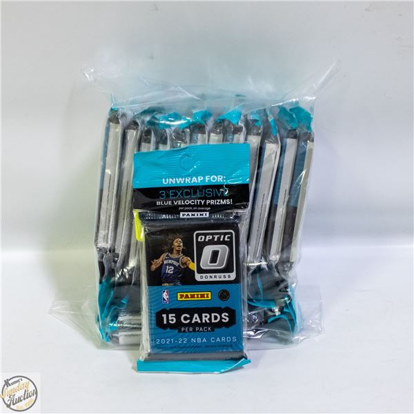 POLICE SEIZURE - 15 SEALED CARD PACKS 2021 DONRUSS