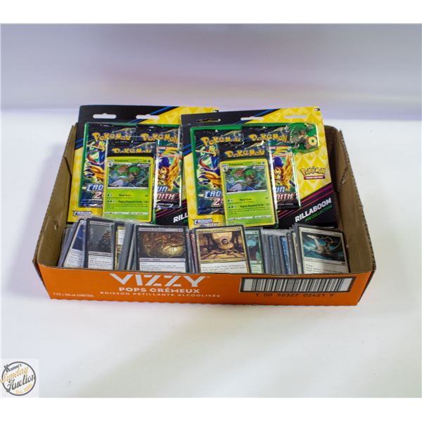 POLICE SEIZURE - LOT OF SEALED POKEMON AND LOOSE