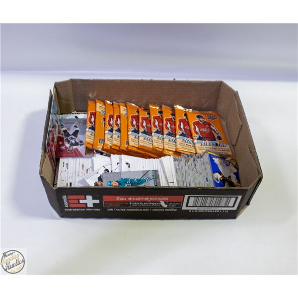 POLICE SEIZURE - 11 SEALED PACKS UD 2022 HOCKEY &