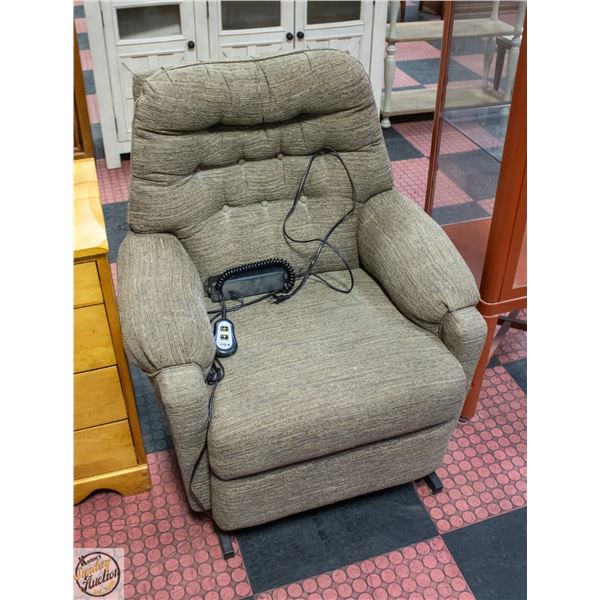 BEST HOME FURNISHING FABRIC POWER RECLINER