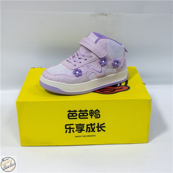 NEW BABAYA GIRLS SNEAKERS PURPLE SIZE 2