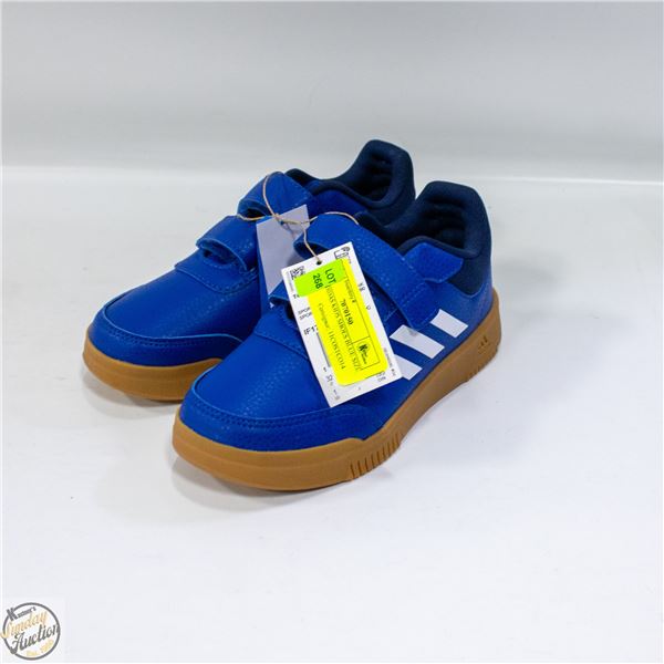 NEW ADIDAS KIDS SHOES BLUE SIZE 10