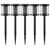 Image 1 : NEW SOLAR LED PATHWAY LIGHTS SET OF 5
