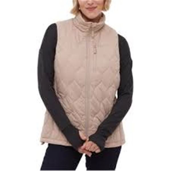 NEW BENCH WOMENS PACKABLE VEST XXL BEIGE